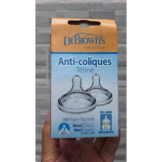Núm ty cổ rộng thay thế bình sữa Drbrown option plus