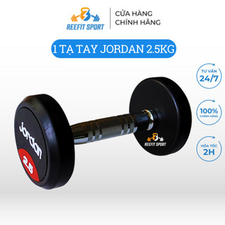 Tạ tay cao su Jordan 2.5kg cao cấp