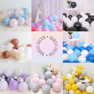 Combo 30 bóng mix màu xinh xắn trang trí sinh nhật, thôi nôi, tiệc tùng