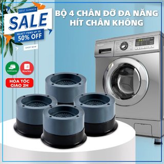 Đế chống rung máy giặt (sét 4 chân)