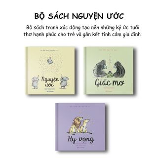 Sách - Nguyện Ước, Giấc Mơ, Hy vọng - dành cho trẻ 3+ - Crabit Kidbooks