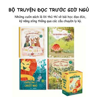 Sách đọc trước giờ đi ngủ - Truyện cổ tích cho bé - Crabit Kidbooks - Dành cho trẻ từ 1 tuổi