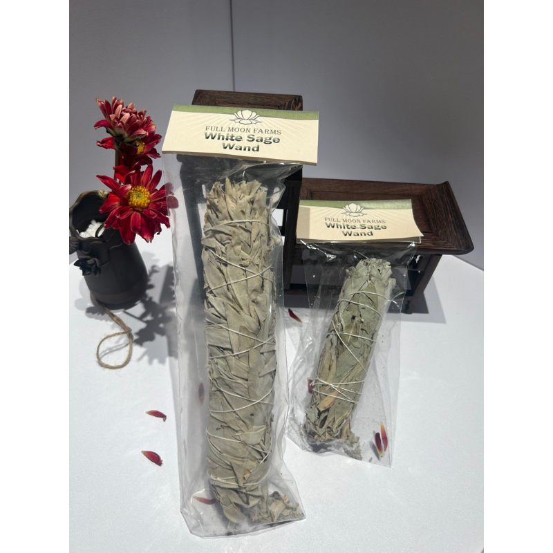 BÓ XÔ THƠM TRẮNG WHITE SAGE XÔNG THANH TẨY