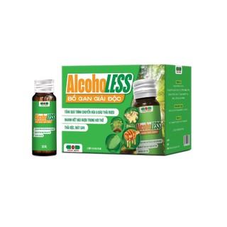 AlcohoLESS giúp nhanh hết mùi rượu bia trong hơi thở, đào thải rượu