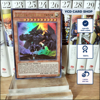 Thẻ bài yugioh chính hãng Obelisk the Tormentor (Movie Art)  – Ultra Rare