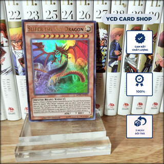 Thẻ bài yugioh chính hãng Thần Osiris phiên bản movie Slifer the Sky Dragon – Ultra Rare