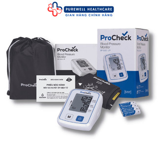 Máy đo huyết áp, nhịp tim tự động ProCheck 3UG1-2P với 1 nút bấm có cảnh báo rối loạn nhịp tim PAD