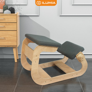 Ghế quỳ ngồi bàn làm việc công thái học hỗ trợ cải thiện đau lưng thương hiệu ILUMIA - GP266