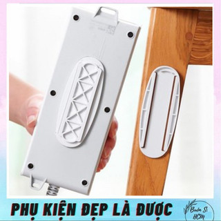 Giá Đỡ Dán Tường Siêu Bền Treo Ổ Cắm Điện, Miếng Dán Ổ Điện Tiện Lợi, Thiết Kế Dán Tường Thông Minh.