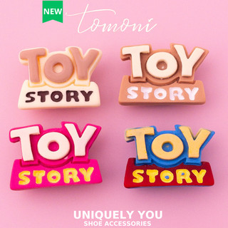 Sticker Dép TOMONI Trang Trí Giày Dép Chữ ''TOY STORY'' Nhiều Màu - TM52