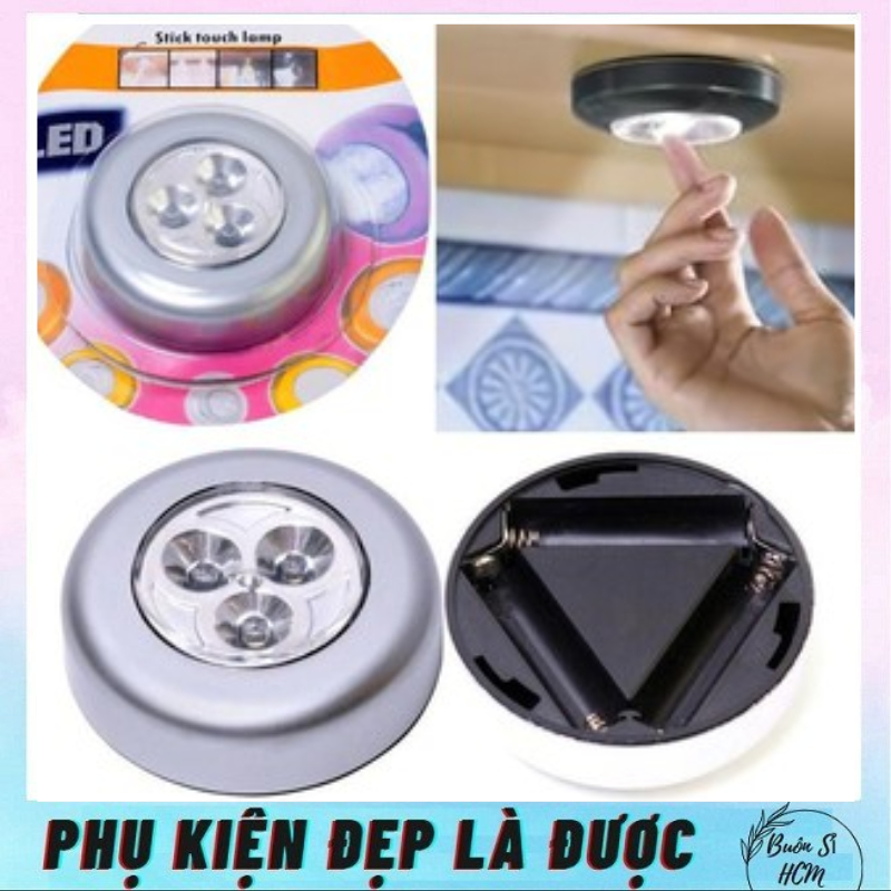 ĐÈN DÁN TƯỜNG ĐÈN LED 3 BÓNG DÁN TƯỜNG TIỆN LỢI  _B233