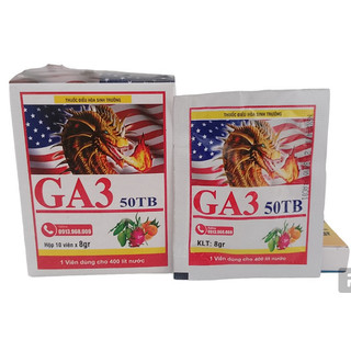 GA3 - Phân bón kích thích sinh trưởng Gibber 20T - 50T (Viên 8g-10g)