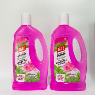  NƯỚC LAU SÀN NHÀ GIFT HƯƠNG HOA LILY VÀ BẠC HÀ CHAI 1 LÍT 