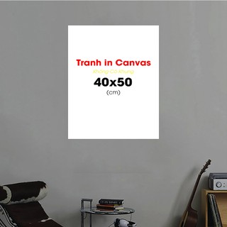 Tranh in canvas 40x50 maru store 2020