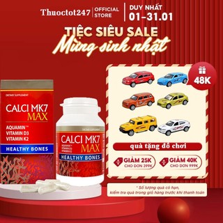  ✅ Calci MK7 Max – Bổ sung canxi hữu cơ phát triển chiều cao tối đa cho tuổi dậy thì  60 viên  