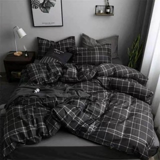  Bộ Chăn Ga gối 5 món Cotton poly Chăn Sẵn Ruột chăn bông dày ấm áp mùa đông nhiều màu sắc full size 