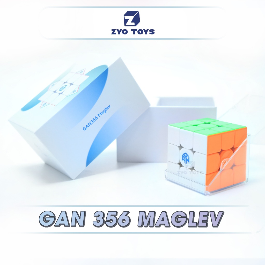 Rubik 3x3 Gan 356 Maglev/ Maglev UV 2023 Cao Cấp Có Nam Châm - Rubic Gan 356 Maglev Stickerless - Zyo Toys