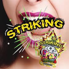KẸO NỔ TRÁI CÂY STRIKING ĐỦ VỊ