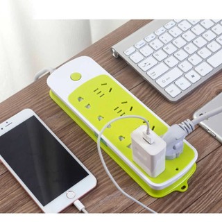Ổ Cắm Điện Xanh Có Cổng USB Đa Năng