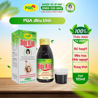 Điều Kinh PQA không đường kính giúp bổ huyết, điều hoà kinh nguyệt cho người kinh nguyệt không đều