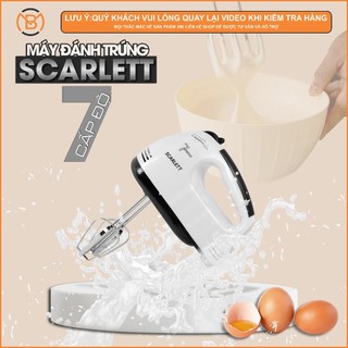 Máy đánh trứng cầm tay Scarlett 260W 7 cấp độ đa năng