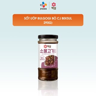Thùng 20 chai Xốt ướp thịt nướng Hàn Quốc Beksul vị Bulgogi Bò - Nhập khẩu HQ