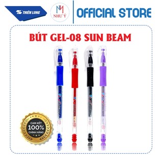 Bút Nước Gel-08 Sunbeam Thiên Long Hộp 20 cây (Hàng Chính Hãng)