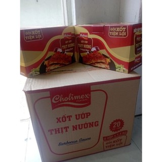 Hộp 20 gói xốt ướp thịt nướng Cholimex