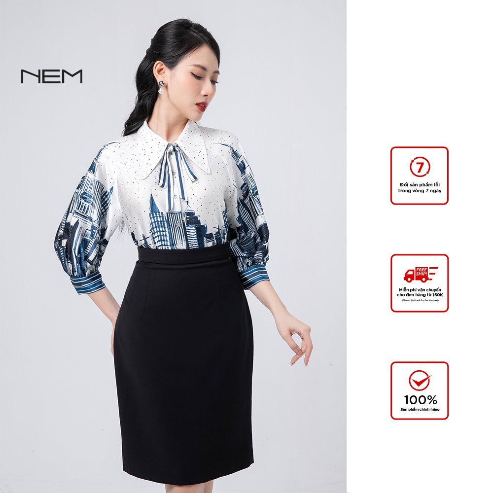 Áo sơ mi thiết kế Nem Fashion 41912 giá tốt