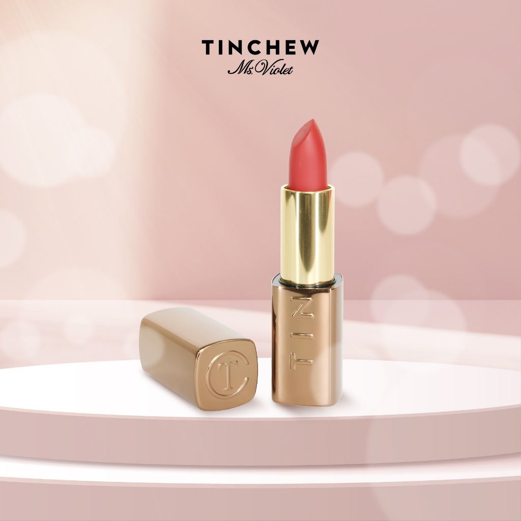 Son Thỏi Lì Cao Cấp Hàn Quốc Tinchew Lip Color Stick 3.5g - 4 Màu