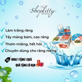 Kem đánh răng Derrich cho người niềng răng làm trắng răng tẩy mảng bám cao răng thơm miệng hết hôi miệng