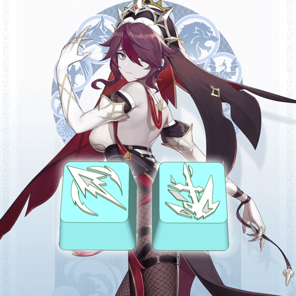 Keycap Rosaria| GENSHIN IMPACT | Keycap Bàn Phím Cơ | Phụ kiện bàn phím