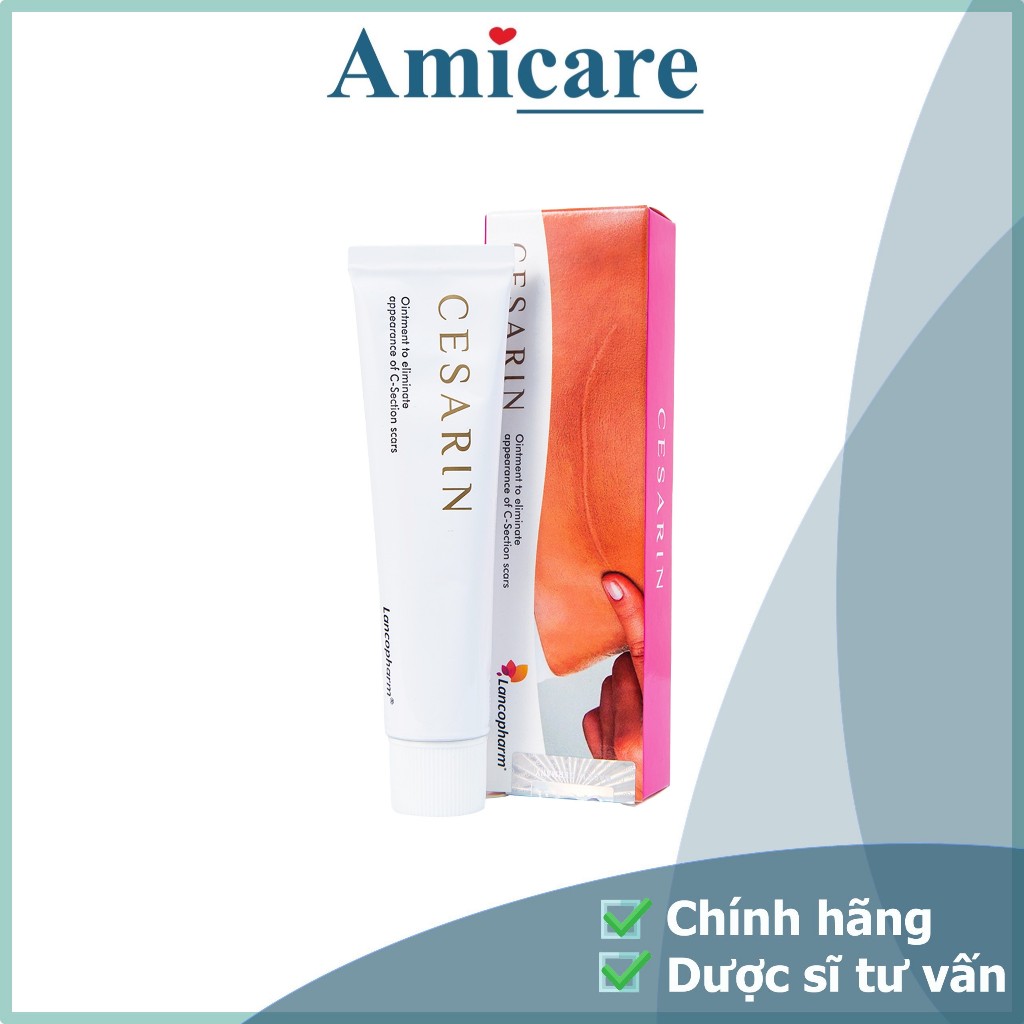 ✅[CHÍNH HÃNG] Lacopharm Kem Làm Mờ Sẹo Sau Phẫu Thuật Cesarin Ointment 30g