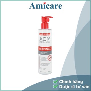 ✅[CHÍNH HÃNG] ACM Sữa Rửa Mặt Làm Sạch Sâu Cho Da Dầu Mụn Sebionex Cleansing Gel 200ml