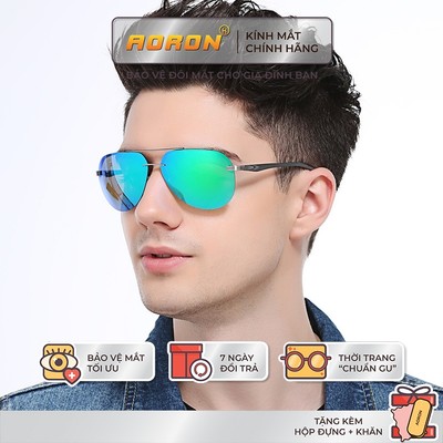 Kính Mát Nam Nữ Phân Cực AORON Giảm Chói Lóa Hiệu Quả Gọng Hợp Kim Chắc Chắc Thời Trang Dễ Kết Hợp Phối Đồ AK153