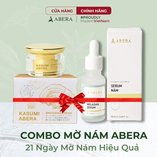  Serum Nám Abera Và Kem Nám Da Kasumi Giảm - Vết Nám Da Tàn Nhang, Dưỡng Da Trắng Sáng