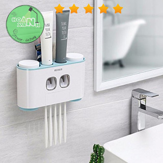Bộ nhả kem đánh răng ecoco cao cấp - bộ nhả kem đánh răng tự động