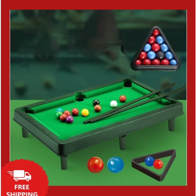 Bida mini để bàn bi-a Snooker Pool Mini, trò chơi đặt tương tác giữa cha mẹ và con cái, Bida thu nhỏ đồ chơi trẻ em