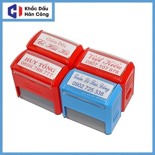 Khắc Con Dấu Theo Yêu Cầu