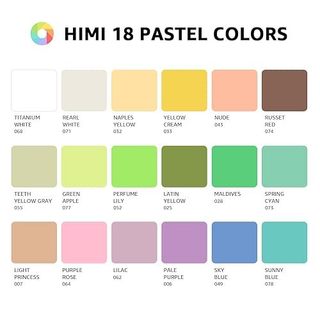 Bộ màu HIMI GOUACHE TWIN CUP