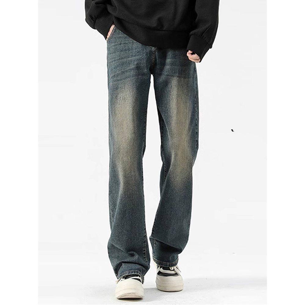 Quần Jean Ống Rộng Nam Nữ Unisex WASH BLUE V.3