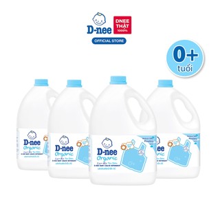 Combo 4 Nước giặt quần áo D-nee 3000 ML - Lovely Sky