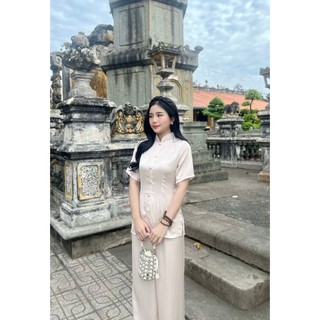 Đồ Lam Lụa Cao Cấp Bọc cổ tàu -  L11