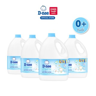 Combo 4 nước xả vải d-nee 2800 ml/chai. - morning fresh