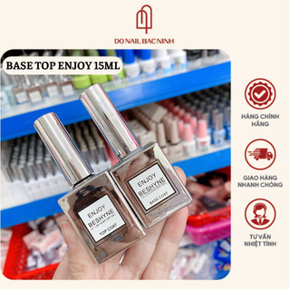 Bộ Base Top ENJOY hàng chuẩn siêu bóng và rất bền - chai 15ml