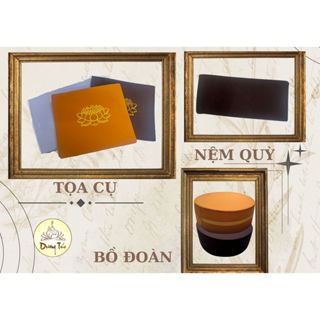  Toạ Cụ - Nệm Quỳ - Bồ Đoàn  Dụng Cụ Ngồi Thiền Niệm Phật   Nệm Ngồi Thiền   