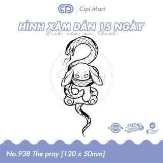 CIPI MART - Hình xăm tạm thời 15 NGÀY - chống nước, cọ xát 938