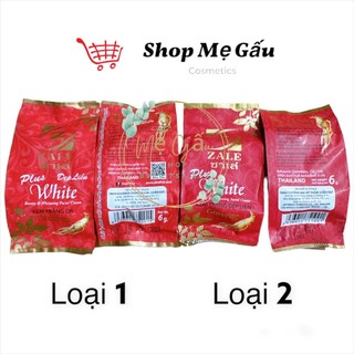 Lẻ 01 hộp kem trắng da zale đỏ nhân sâm 6g