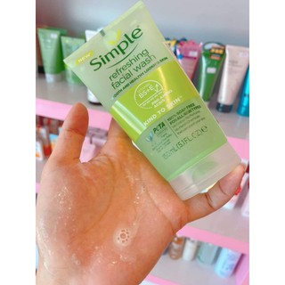 Sữa Rửa Mặt Simple 150ml ( Mẫu Mới Đủ Tem)