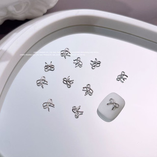 Set nơ thắt kim loại (10 chiếc/túi)